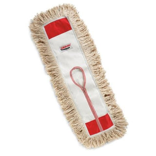 Libman Cotton Mop Head Refill, 5" Wide, White, 6/Pack - 24"