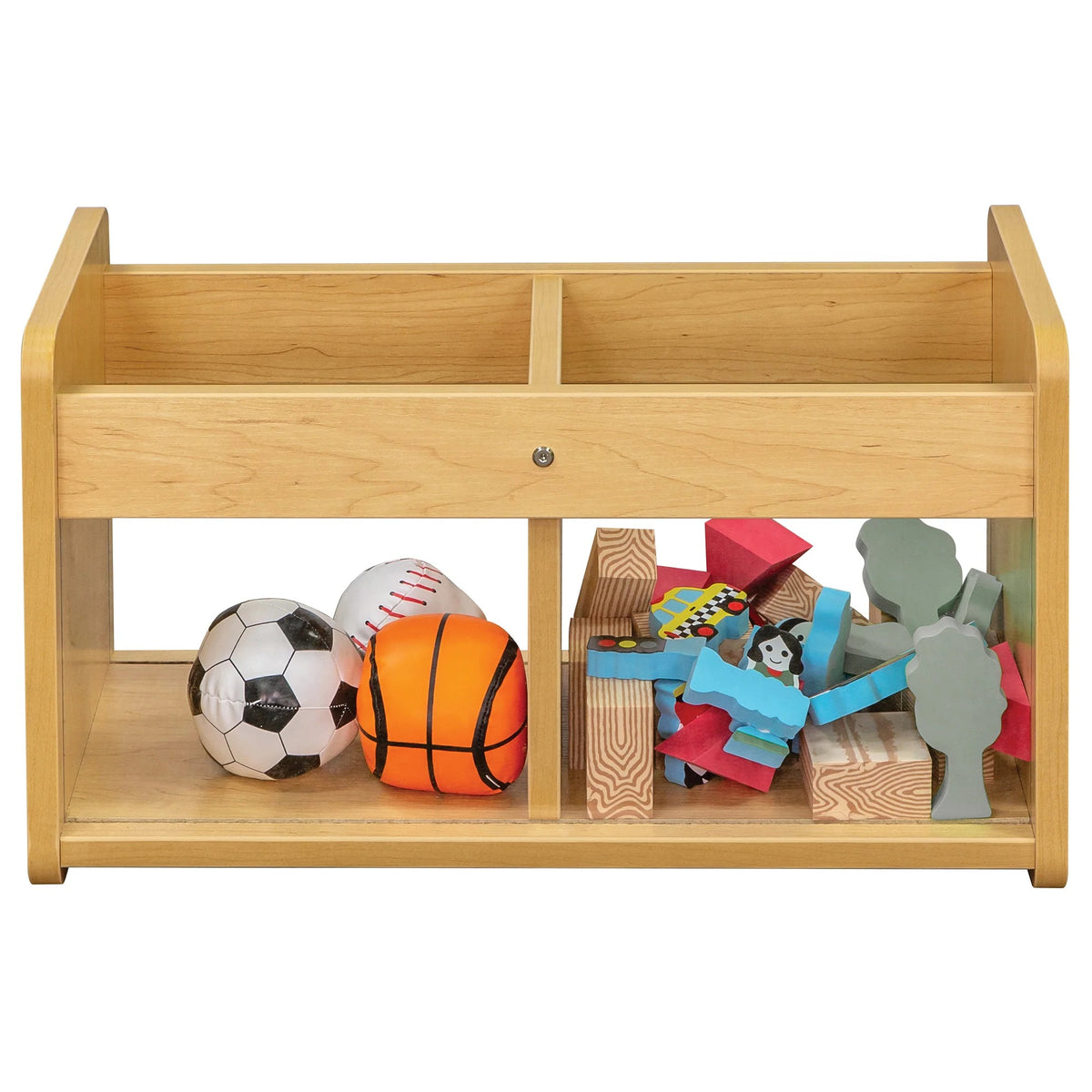 Tot Mate TM2181A.0577 Laminate Storage, 24" Wide, Brown - Default Title