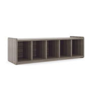 Tot Mate TM2185A.0W92 Laminate Bench Cubbie, 46" Wide, Gray - Default Title