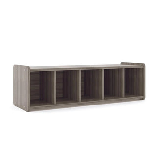 Tot Mate TM2185A.0W92 Laminate Bench Cubbie, 46" Wide, Gray - Default Title