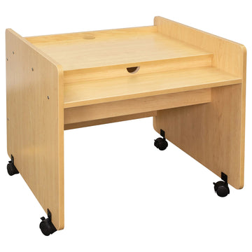 Tot Mate TM2321R.0577 Desk, 30" Wide, Brown - Default Title