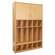 Tot Mate TM2431A.0577 Laminate Floor Locker, 46" Wide, Brown - Default Title