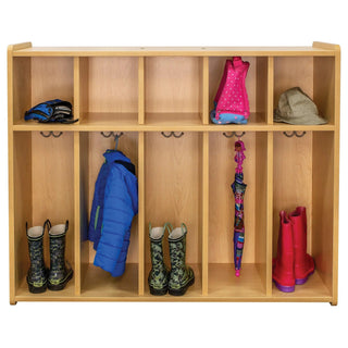 Tot Mate TM2432A.0577 Laminate Floor Locker, 46" Wide, Brown - Default Title