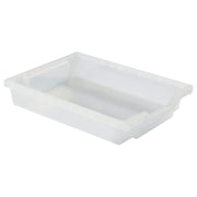 Tot Mate TM7521R.S0000 Plastic Bin, 16 3/4" Wide, Translucent, 10/Pack - Default Title