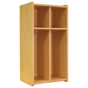 Tot Mate TML401A.0577 Laminate Floor Locker, 19" Wide, Brown - Default Title