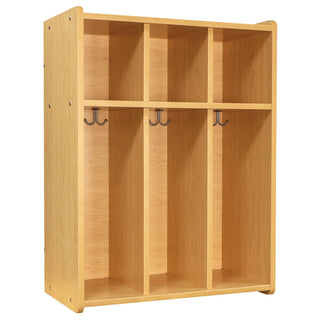 Tot Mate TML402A.0577 Laminate Floor Locker, 19" Wide, Brown - Default Title