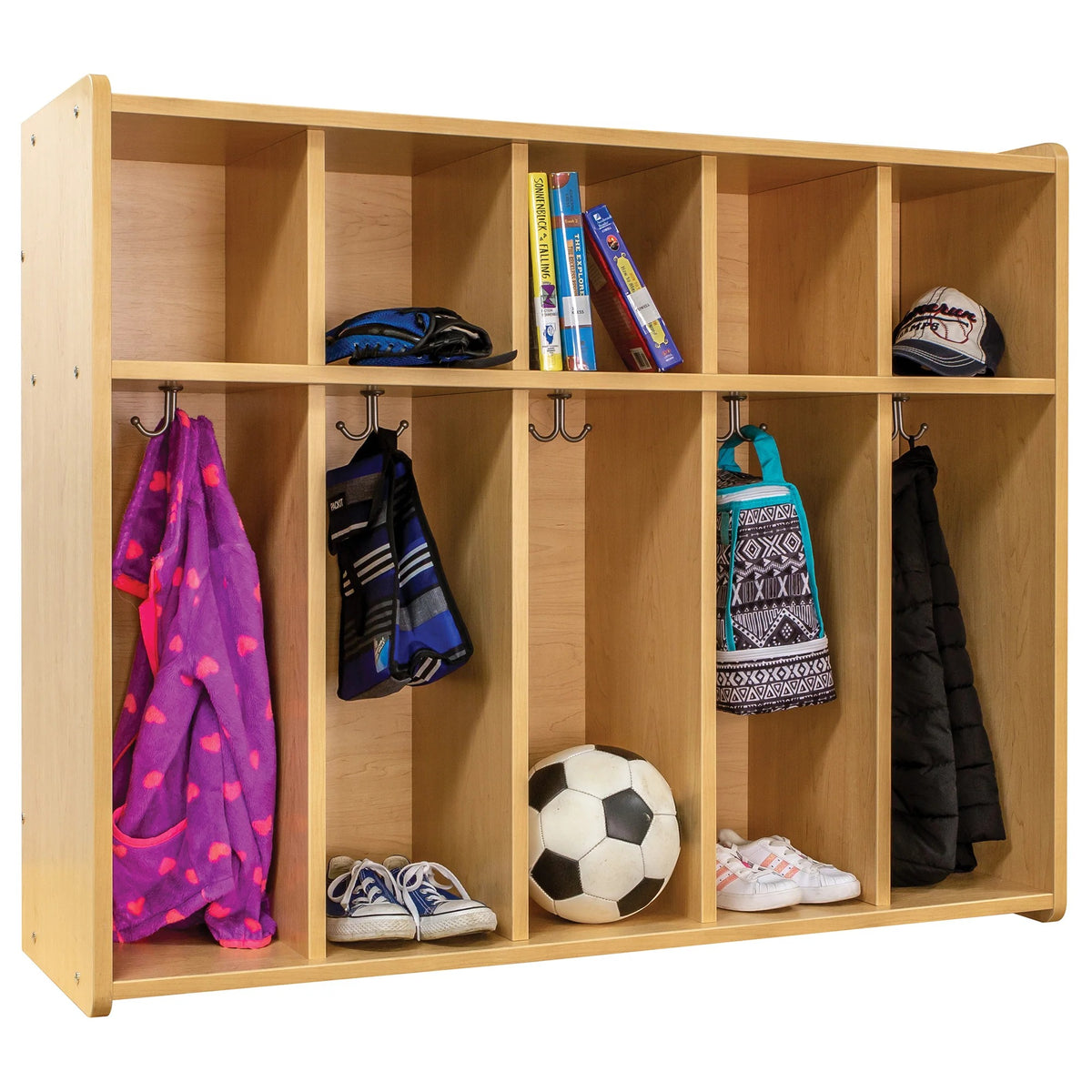 Tot Mate TML403A.0577 Laminate Floor Locker, 46" Wide, Brown - Default Title