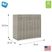 Tot Mate TMU701A Laminate Changing Table, 41 3/16" Wide - photo 3