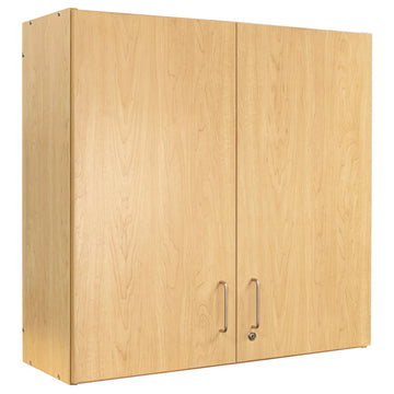 Tot Mate TMW301R.0577 Laminate Maple Wall Cabinet, 37" Wide, Brown - Default Title