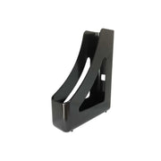 Deflecto 63909 Polystyrene Magazine File, 3 1/8" x 9 11/16", Black - Default Title
