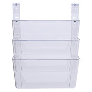Deflecto 73501RT Plastic File Set, 4" x 13", Clear - photo 2