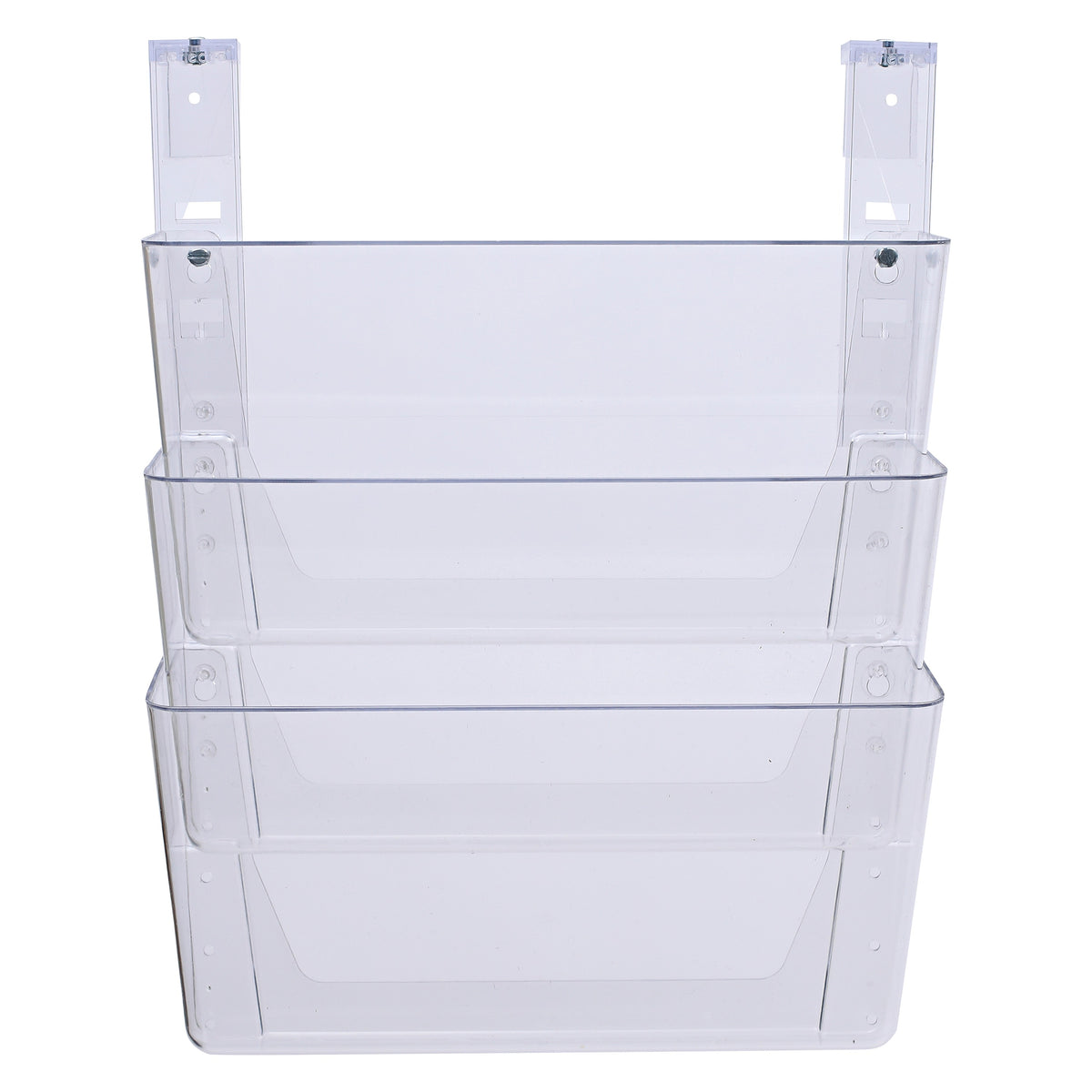 Deflecto 73501RT Plastic File Set, 4" x 13", Clear - photo 2