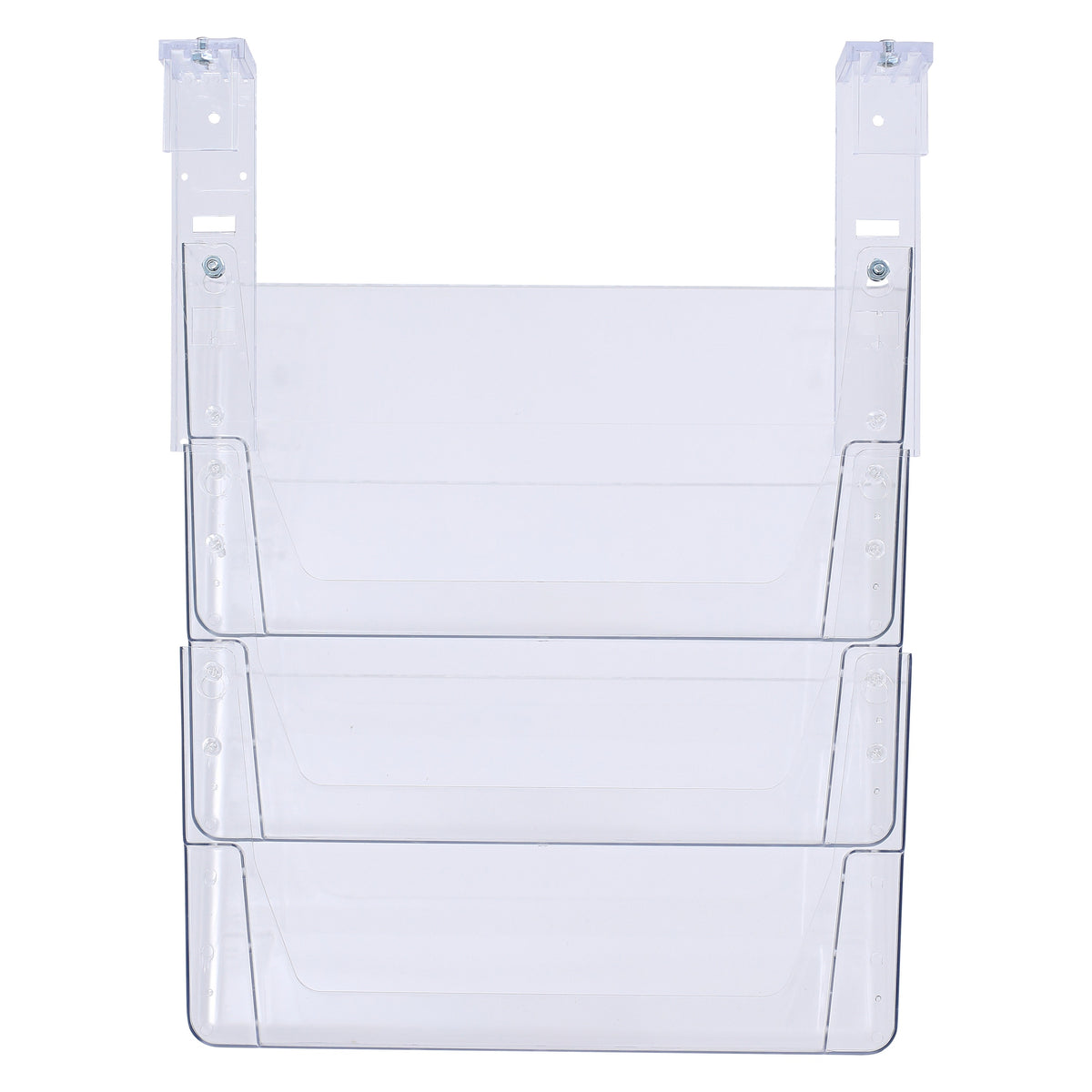 Deflecto 73501RT Plastic File Set, 4" x 13", Clear - photo 4