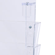 Deflecto 73501RT Plastic File Set, 4" x 13", Clear - photo 5