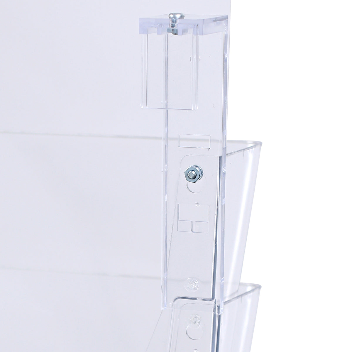 Deflecto 73501RT Plastic File Set, 4" x 13", Clear - photo 5