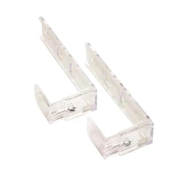 Deflecto Polystyrene Bracket - Clear