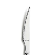 Amefa 703800B000315 Chuletero Stainless Steel Steak Knife, 8 15/16" Long, Silver, 12/Case - Default Title