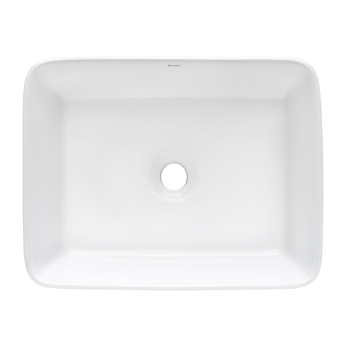 Ruvati China Vessel Sink, White - photo 3