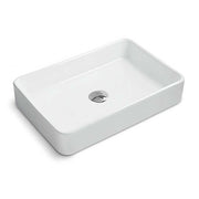 Ruvati China Vessel Sink, White - 24 1/4"