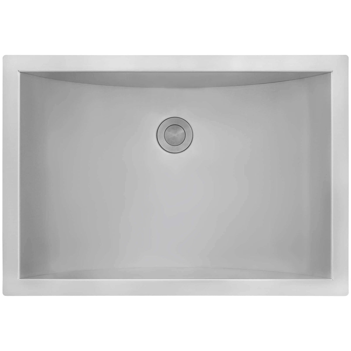 Ruvati Stainless Steel Undermount Sink, Silver - photo 2