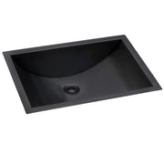 Ruvati Stainless Steel Undermount Sink, Silver - 20"