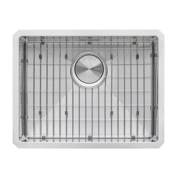 Ruvati RVH7121 Stainless Steel Undermount Sink, 18" x 21", Silver - Default Title