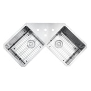 Ruvati RVH8400 Stainless Steel Undermount Sink, 21 5/8" x 43", Silver - photo 2