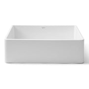 Ruvati Fireclay Sink, 20" Wide, White - photo 3