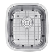Ruvati Stainless Steel Undermount Sink, Silver - photo 2