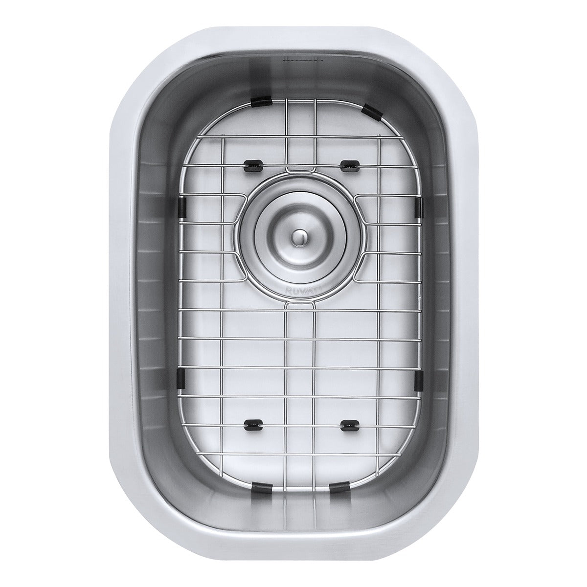Ruvati Stainless Steel Undermount Sink, Silver - photo 4