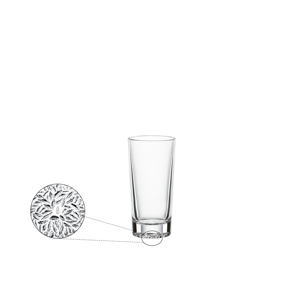 Spiegelau Lounge 2.0 Crystal Glass, Clear, 12/Case - 5 7/8"