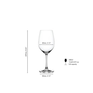 Spiegelau 4098002 Winelovers Crystal White Wine Glass, 12.75 oz., Clear, 12/Case - Default Title