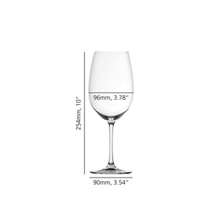 Spiegelau 4728035 Salute Crystal Wine Glass, 24 oz., Clear, 12/Case - Default Title
