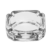 Libbey 5143 Glass Ashtray, 3 3/4" x 3 3/4", Clear, 36/Case - Default Title