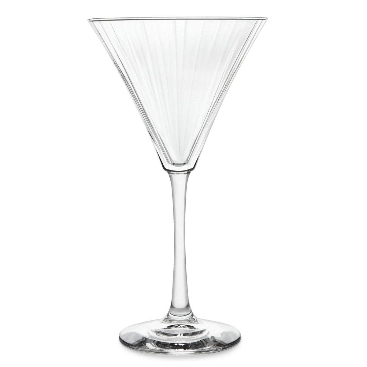 Libbey 7402 Linear Martini Glass, 9.5 oz., 12/Case - Clear