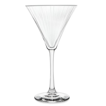 Libbey 7402 Linear Martini Glass, 9.5 oz., 12/Case - Clear