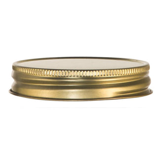 Libbey 92136 Metal Lid, 3" Diameter, Gold, 72/Case - Default Title