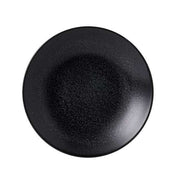 Dudson Evo Origins China Plate Arc Cardinal, 10" Diameter, 12/Case - Black