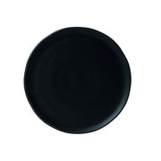 Dudson Evo Origins Stoneware Plate Arc Cardinal, 10" Diameter, 12/Case - Black