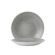 Dudson Evo Origins China Plate Arc Cardinal, 10" Diameter, 12/Case - Gray