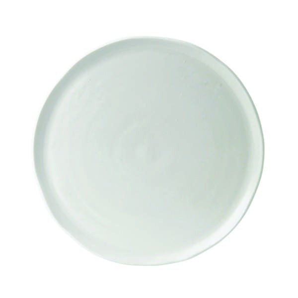 Dudson Evo Origins Stoneware Plate Arc Cardinal, 10" Diameter, 12/Case - Ivory