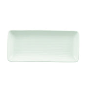 Dudson Evo Origins Stoneware Platter Arc Cardinal, 4 3/4" x 10 5/8" - White