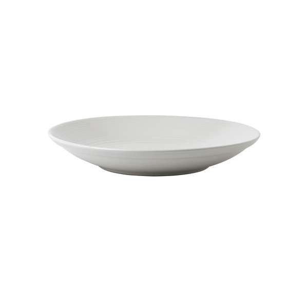 Dudson Evo Origins Stoneware Plate Arc Cardinal, 11 1/2" Diameter - Ivory