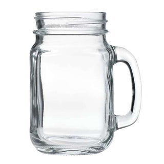 Arcoroc FK203 Glass Mason Jar, 16.5 oz., Clear, 12/Case - Default Title