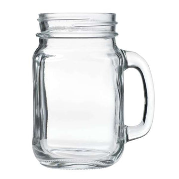 Arcoroc FK203 Glass Mason Jar, 16.5 oz., Clear, 12/Case - Default Title