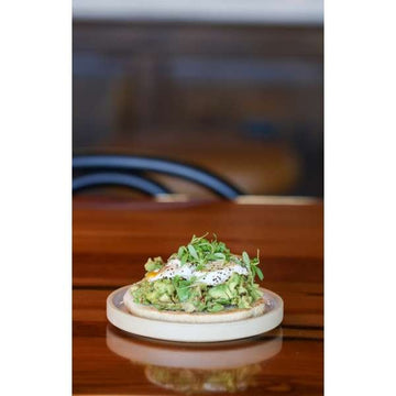 Chef & Sommelier Geode Stoneware Plate Arc Cardinal - White
