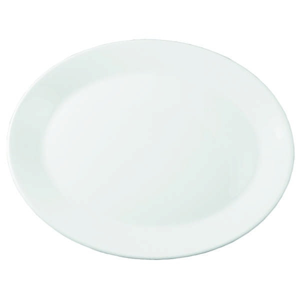 Chef & Sommelier FM556 Eternity Plus China Platter Arc Cardinal, 8 1/2" Long, 24/Case - Default Title