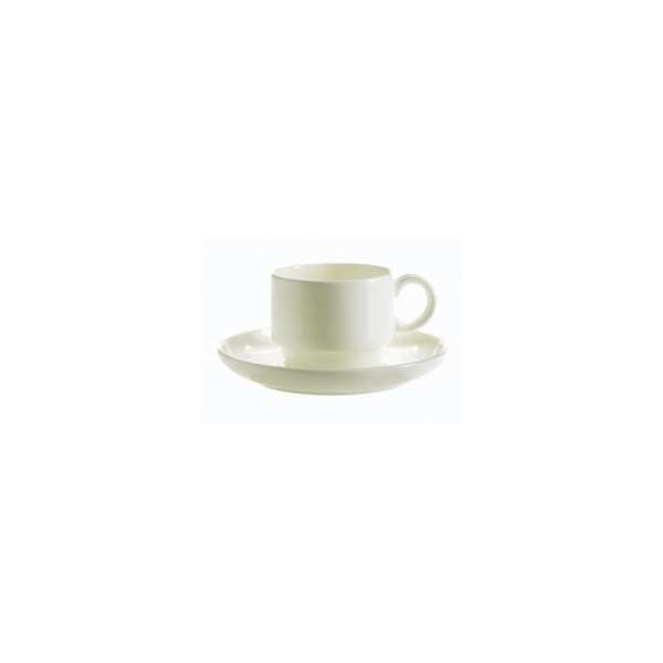 Chef & Sommelier Infinity Bone China Cup Arc Cardinal, White, 24/Case - 8.5 oz.