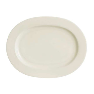 Chef & Sommelier FN063 Infinity Bone China Platter Arc Cardinal, 8 1/2" x 11 1/4", White, 12/Case - Default Title