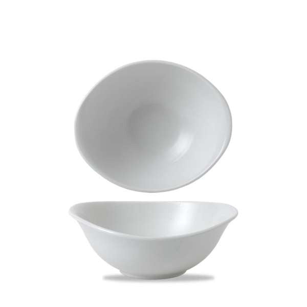 Dudson Organic White China Bowl Arc Cardinal, 6/Case - 18 oz.
